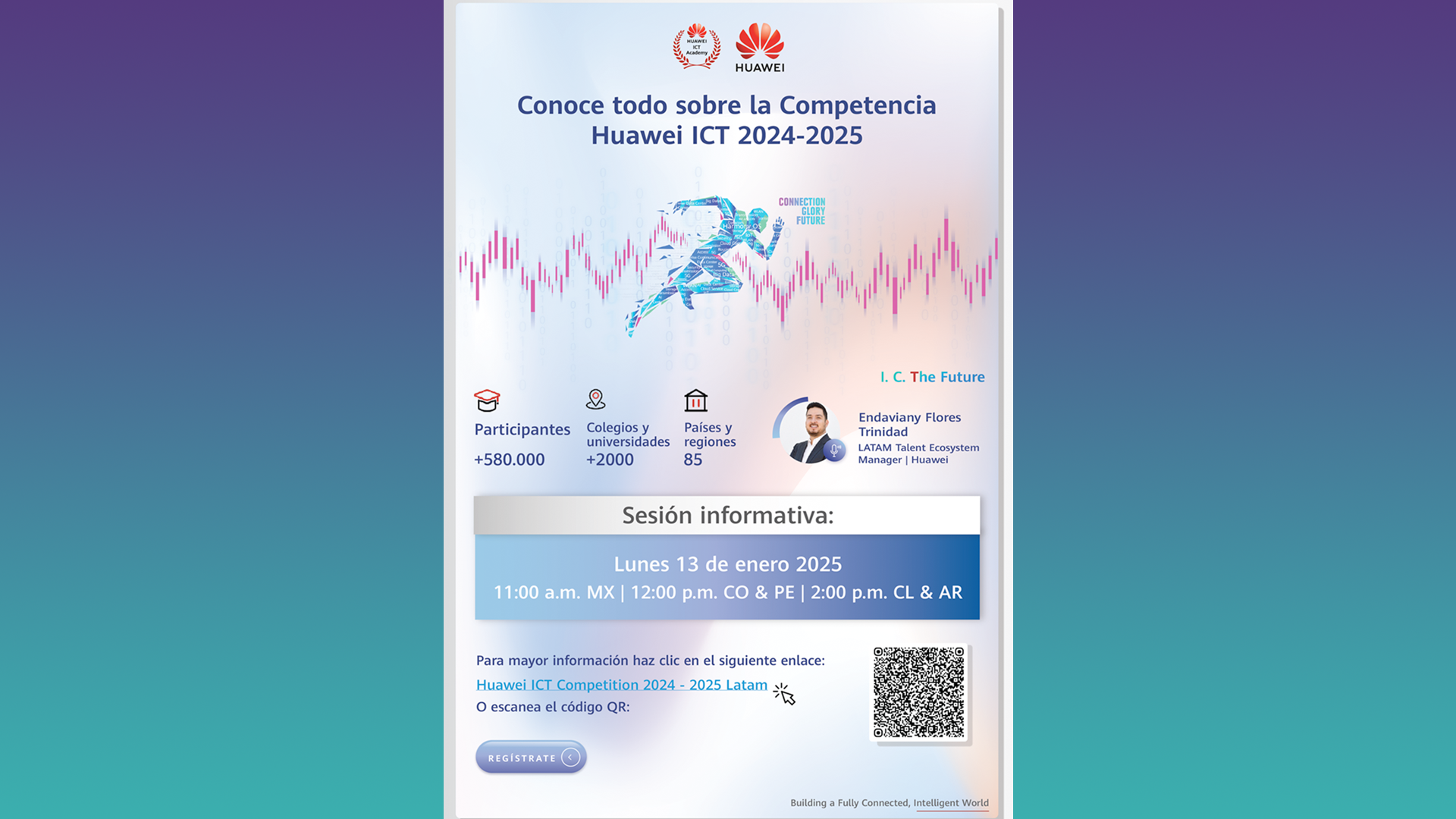 ¡Participa en la Competencia Huawei ICT 2025!